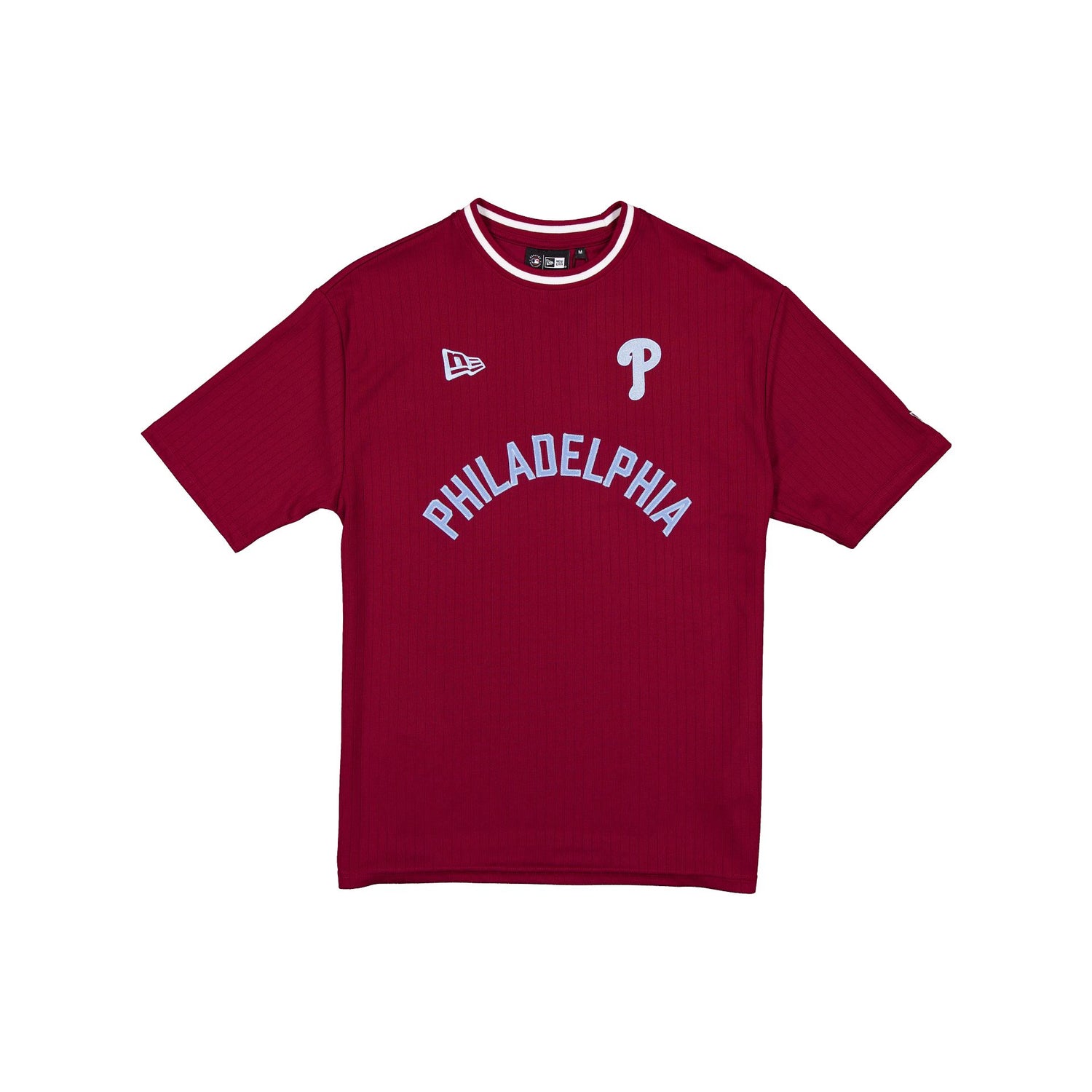 Philadelphia Phillies Premium Cardinal Ribbed T-Shirt