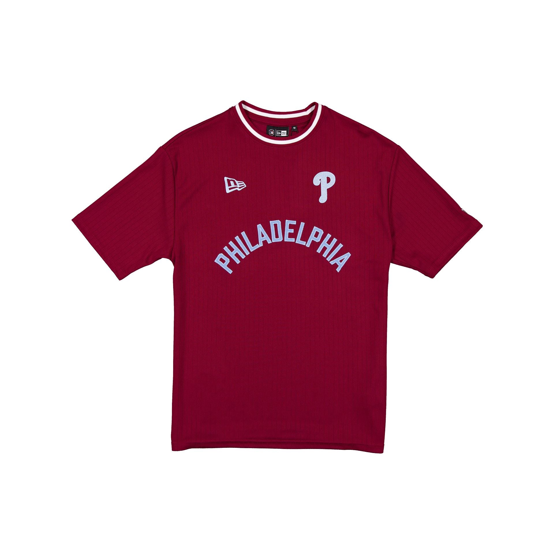 Philadelphia Phillies Premium Cardinal Ribbed T-Shirt