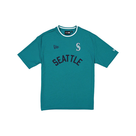 Seattle Mariners Premium Northwest Green Ribbed T-Shirt - New Era Cap