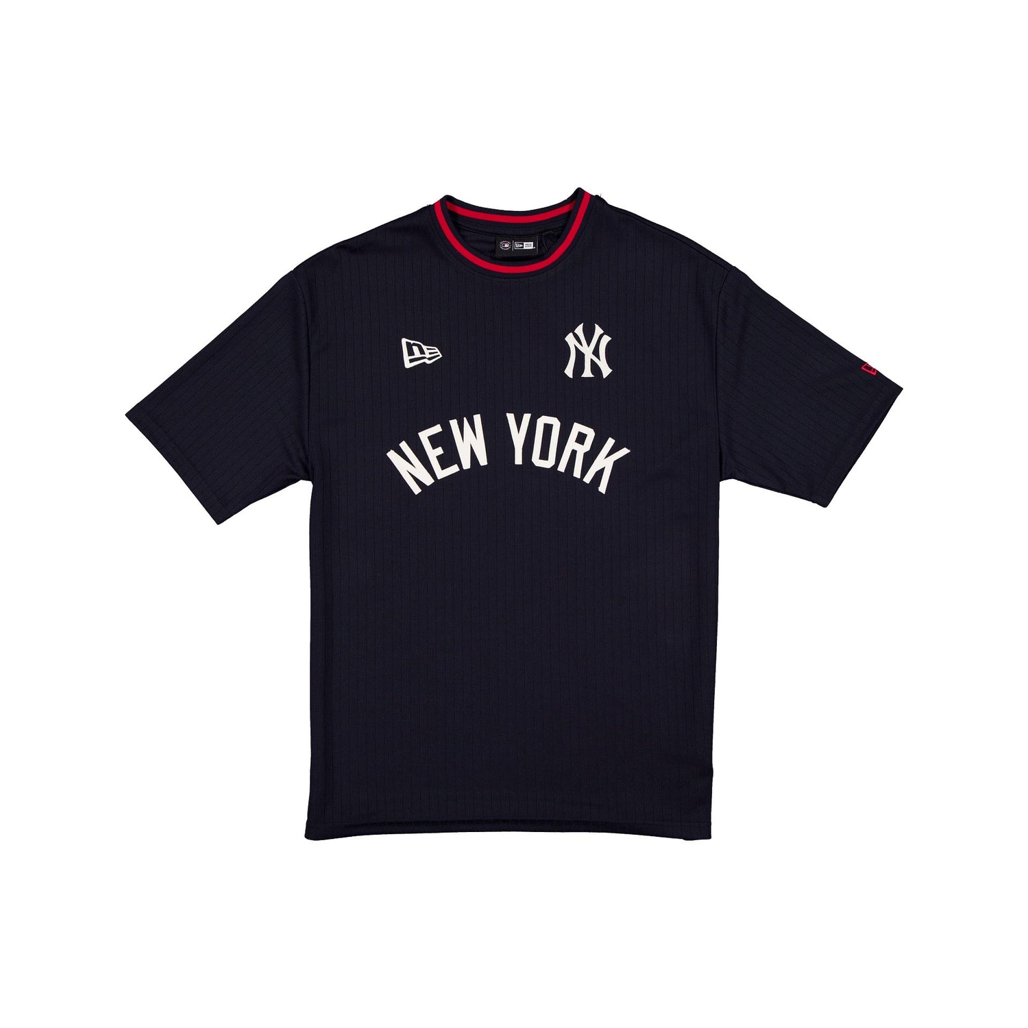 New York Yankees Premium Navy Ribbed T-Shirt