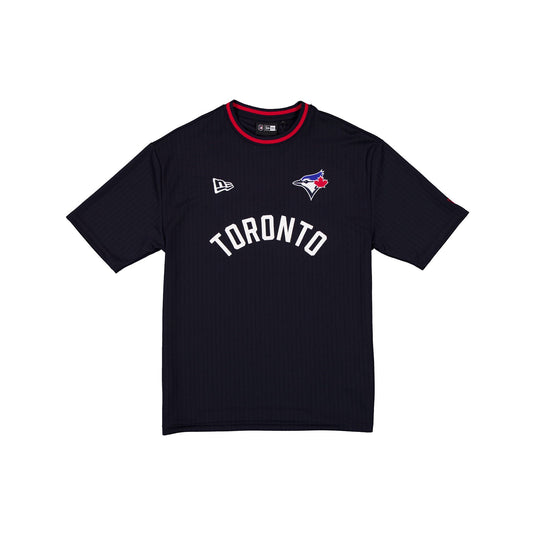 Toronto Blue Jays Premium Navy Ribbed T-Shirt - New Era Cap
