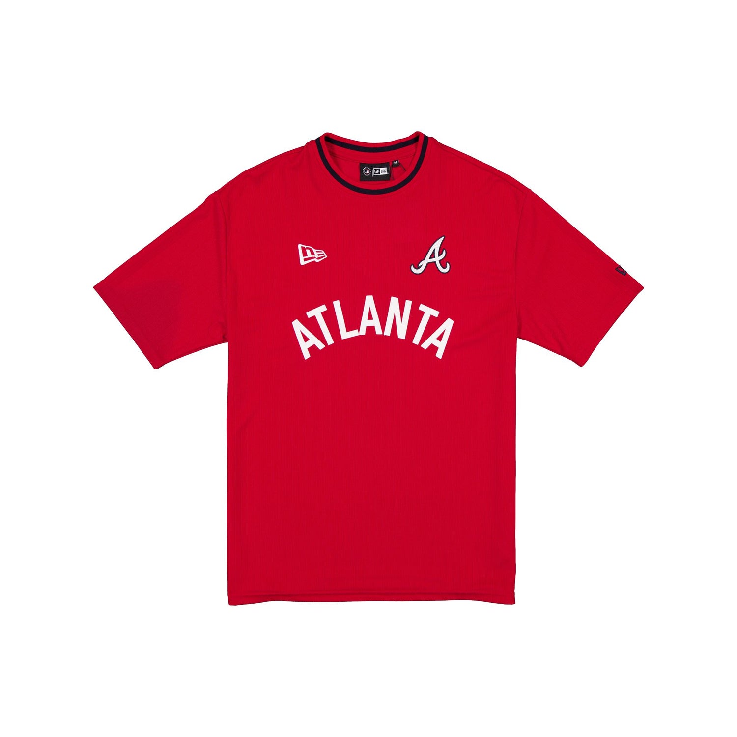 Atlanta Braves Premium Scarlet Ribbed T-Shirt