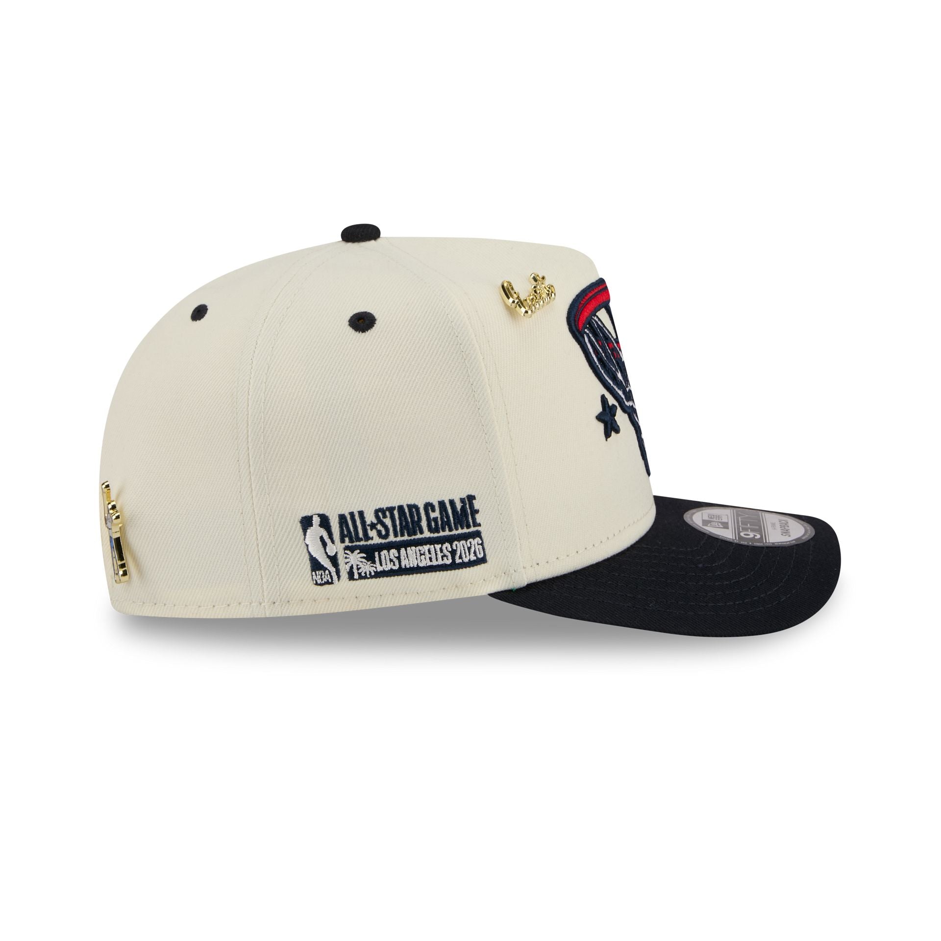 Eastside Golf x 2026 NBA All-Star Game Chrome White 9FIFTY A-Frame