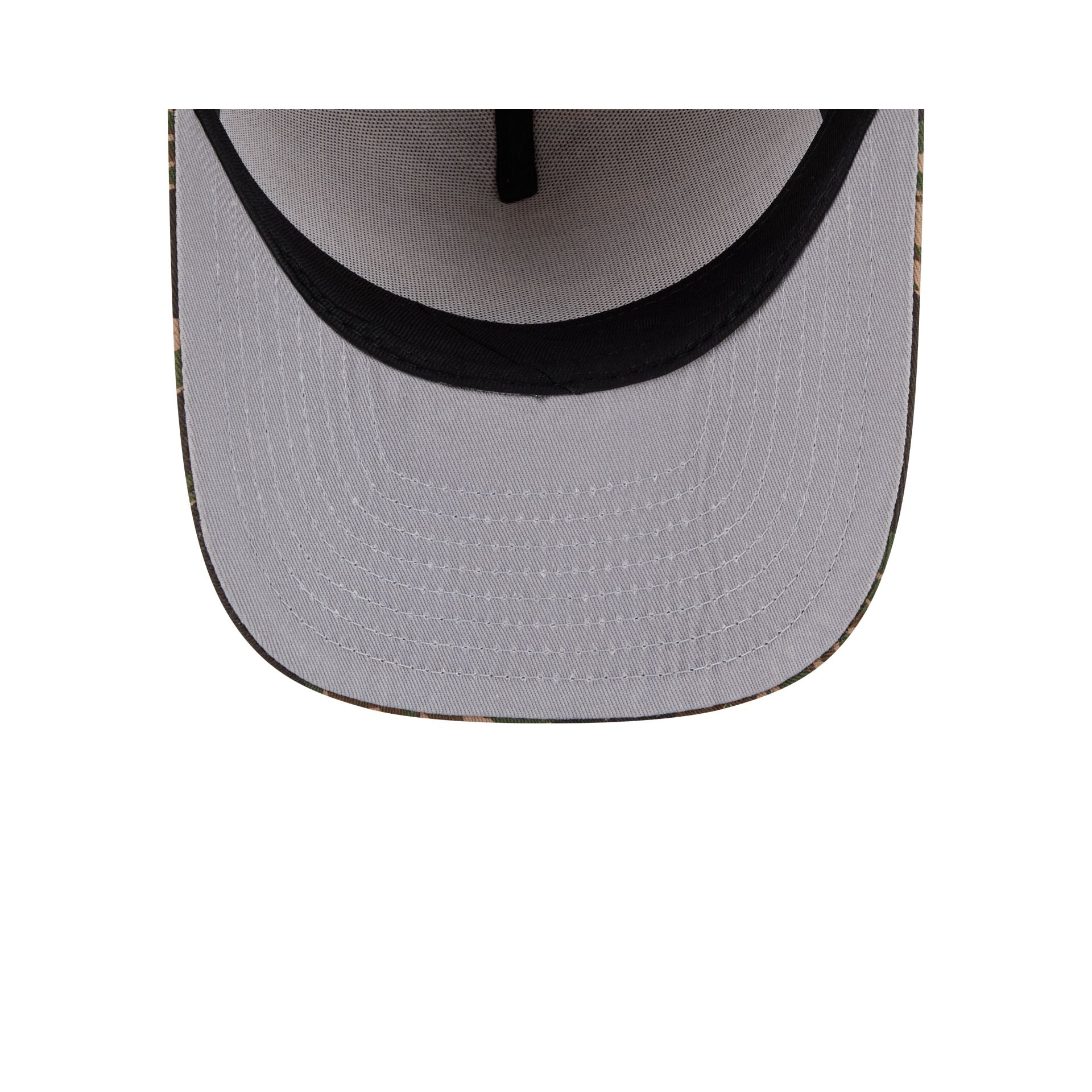 New Era Cap Silver Tier Three Looms Camo 59FIFTY A-Frame Fitted Hat