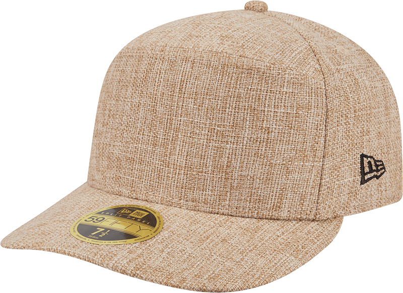 New Era Cap Bronze Tier Woven Split Panel 59FIFTY Fitted Hat