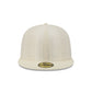New Era Cap Black Platinum Tier Chrome White Knit 59FIFTY Fitted Hat