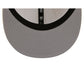 New Era Cap Black Platinum Tier Chrome White Knit 59FIFTY Fitted Hat