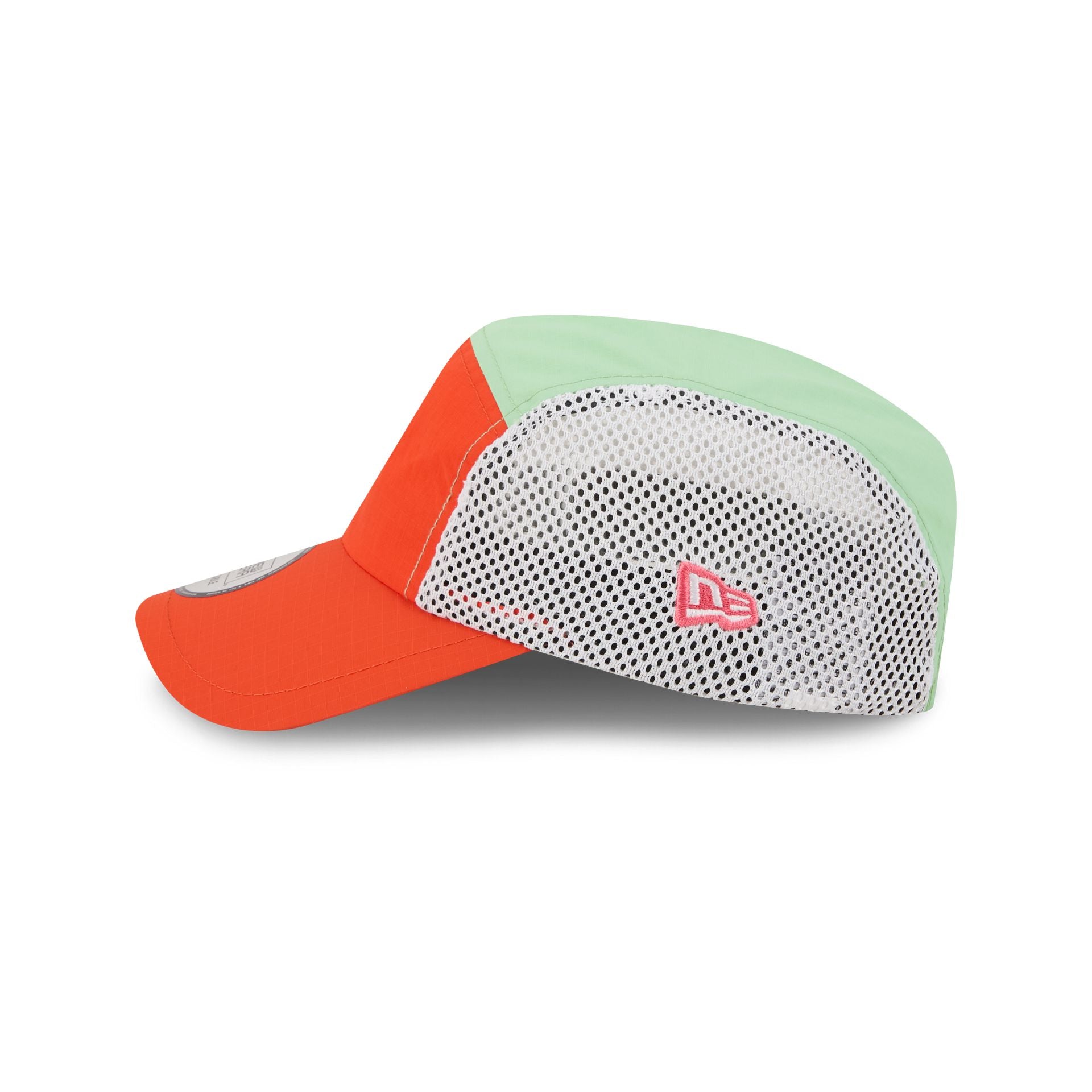 New Era Cap Black Platinum Tier Nylon Mesh Runner Adjustable Hat
