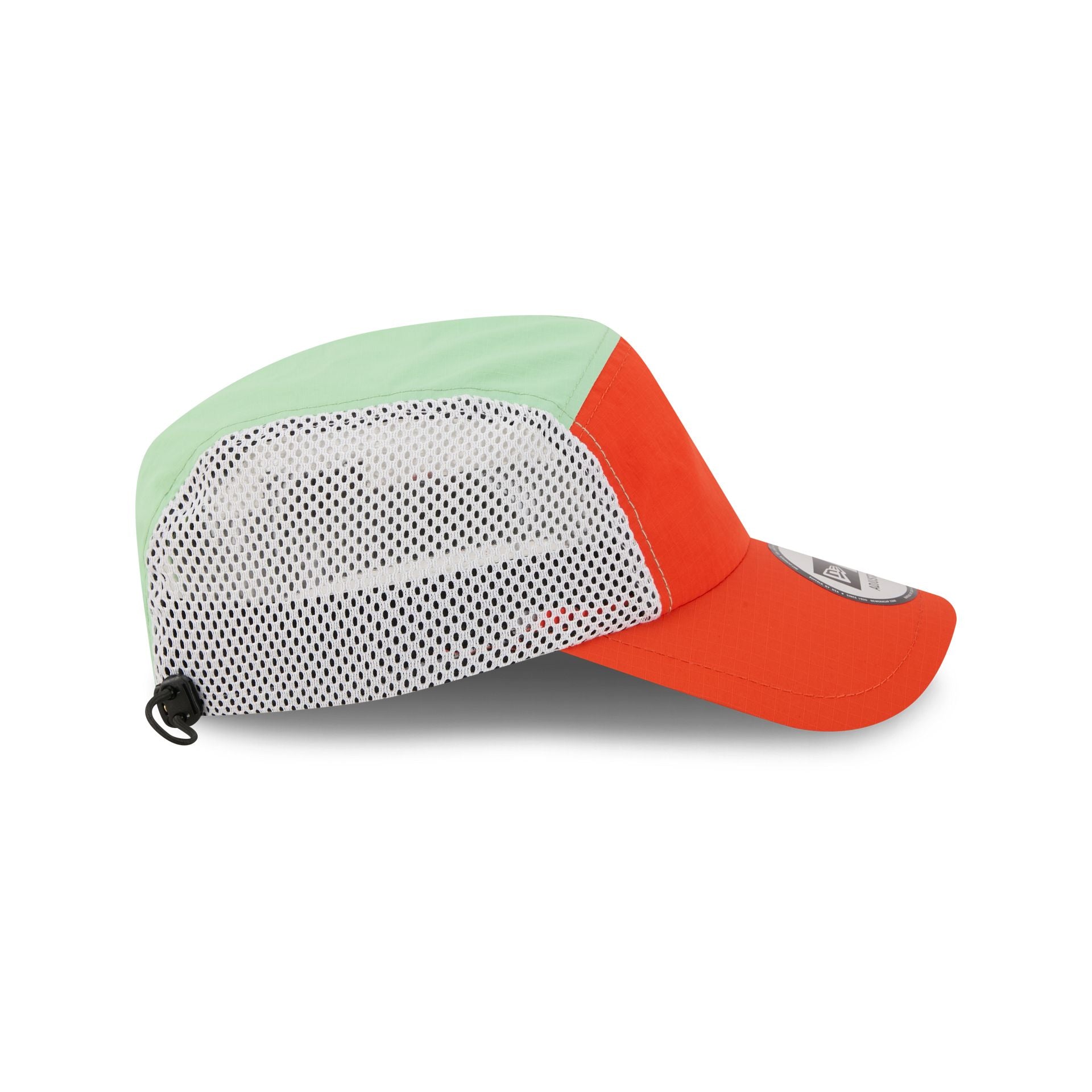 New Era Cap Black Platinum Tier Nylon Mesh Runner Adjustable Hat