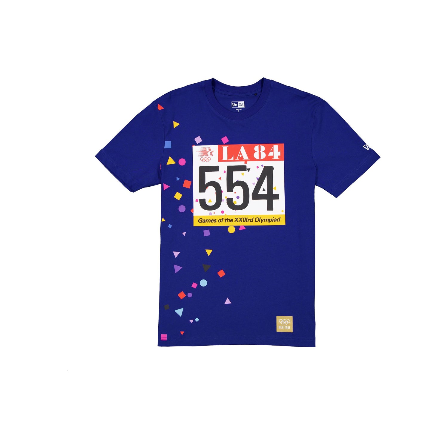 Olympic Heritage Los Angeles 1984 Olympic Games Royal T-Shirt