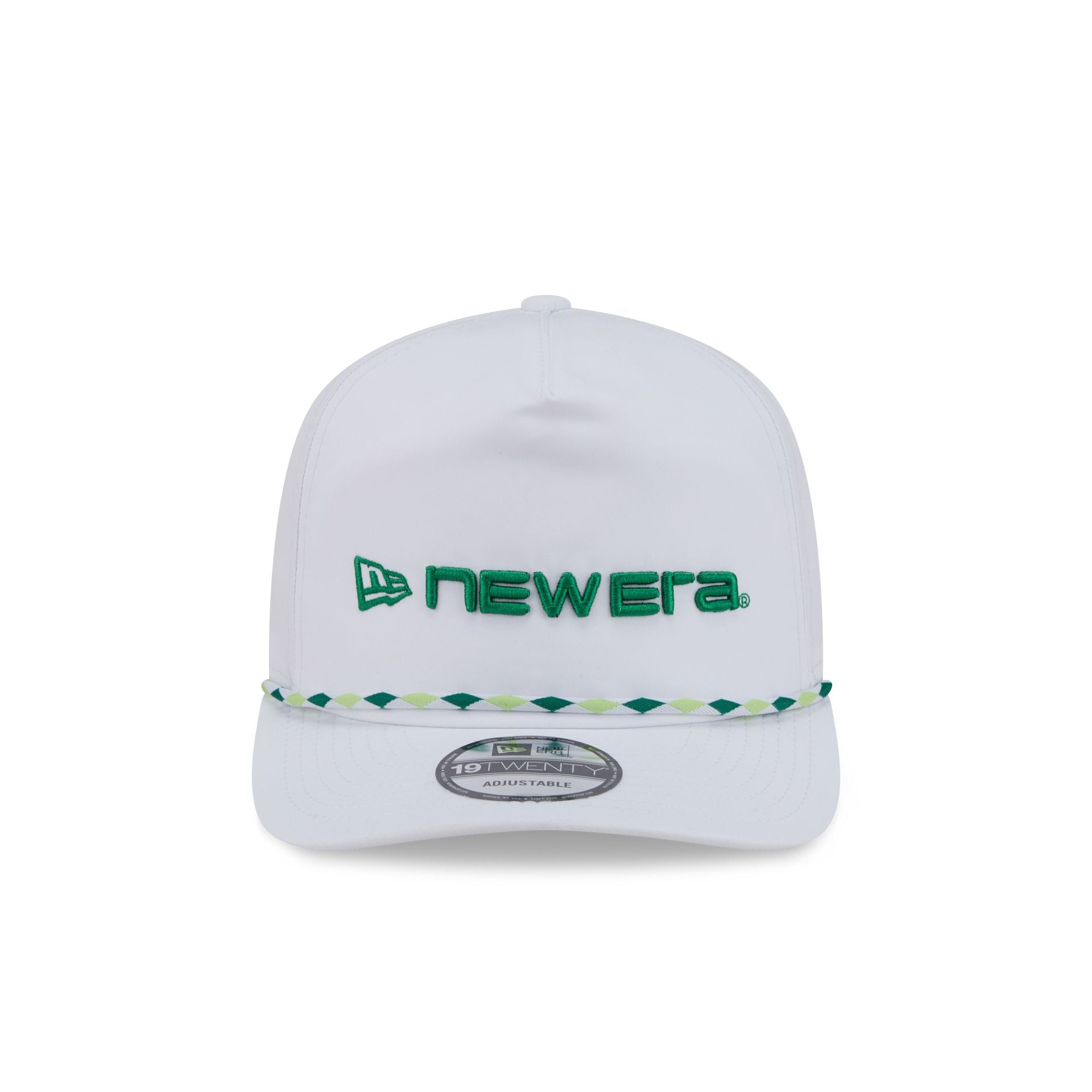 New Era Cap White Multicolor Rope 19TWENTY Adjustable Hat