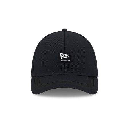 New Era Cap Black Cotton 39THIRTY M-Crown Stretch Fit Hat