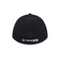 New Era Cap Black Cotton 39THIRTY M-Crown Stretch Fit Hat