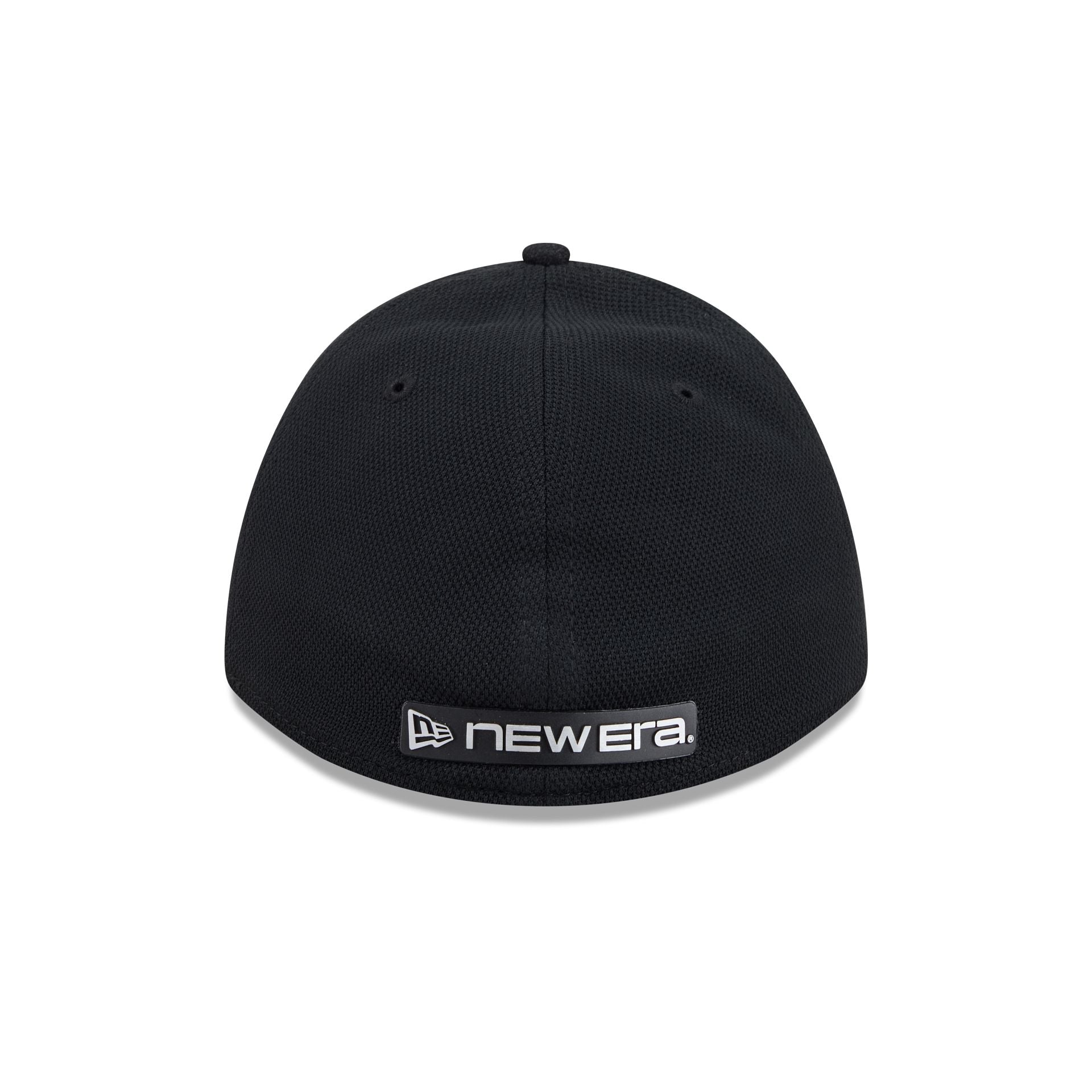 New Era Cap Black Cotton 39THIRTY M-Crown Stretch Fit Hat