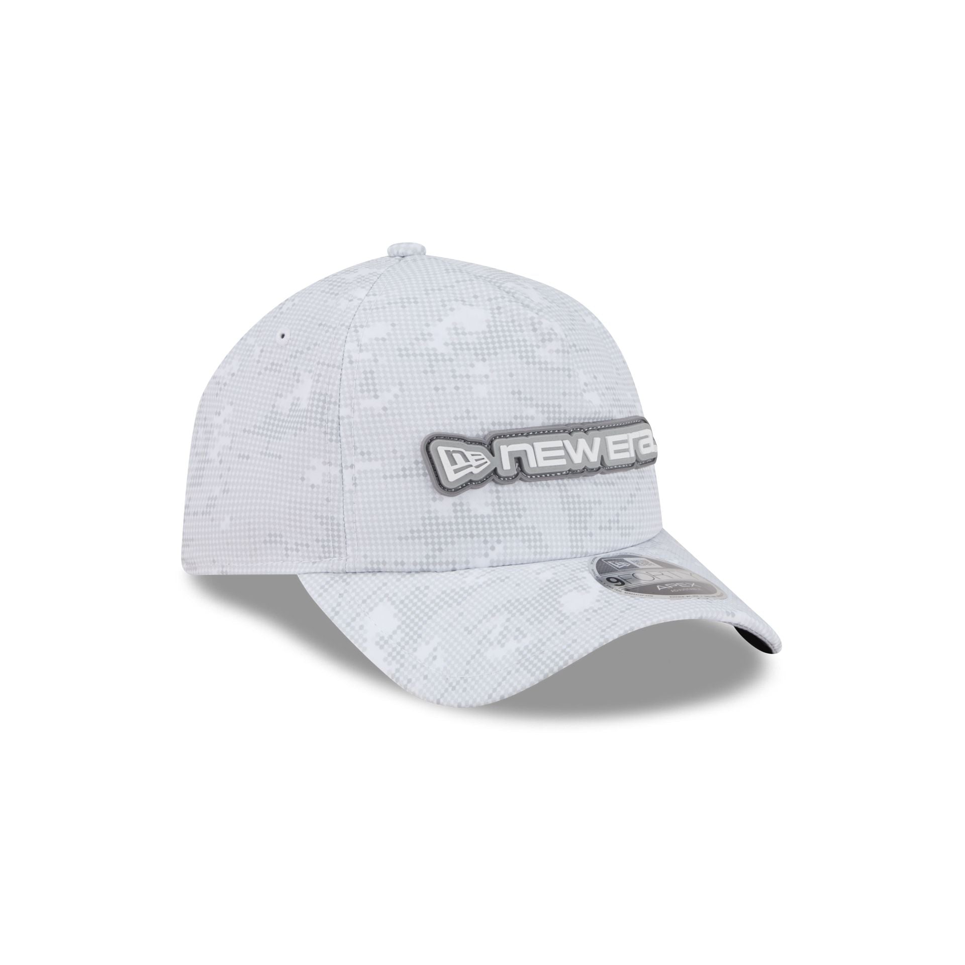 New Era Cap White Digi Camo 9FORTY APEX Adjustable Hat