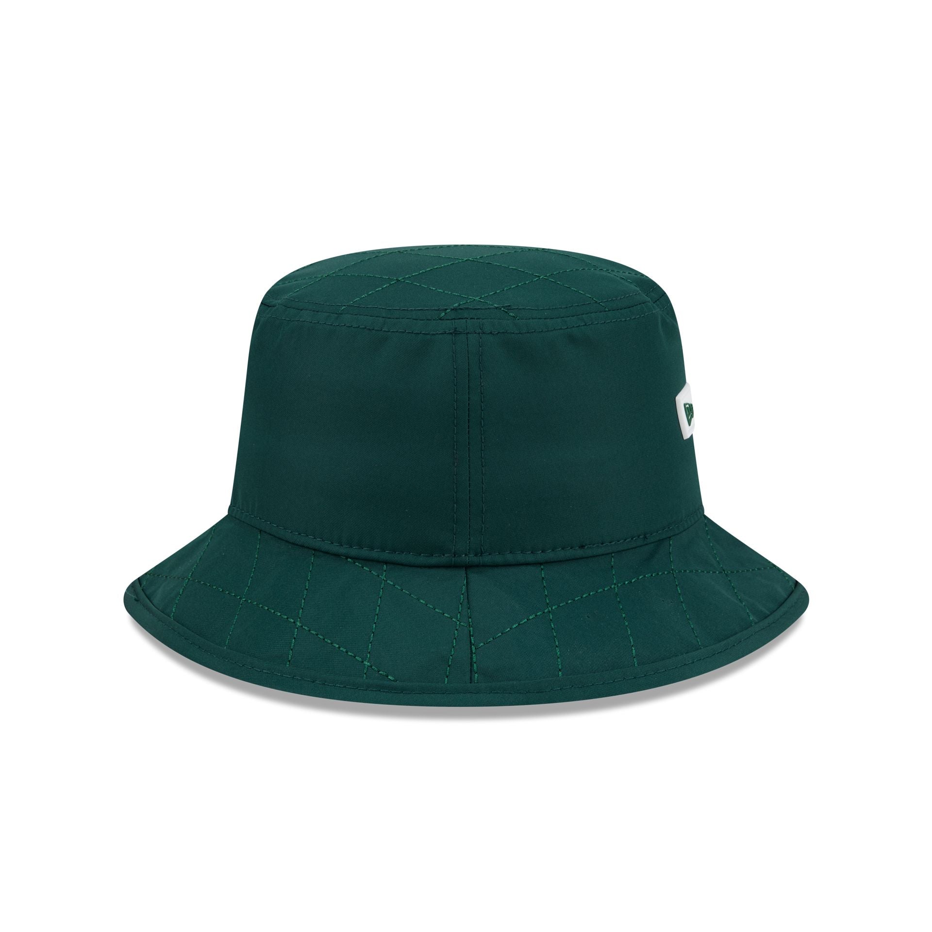 New Era Cap Green Quilted Bucket Hat