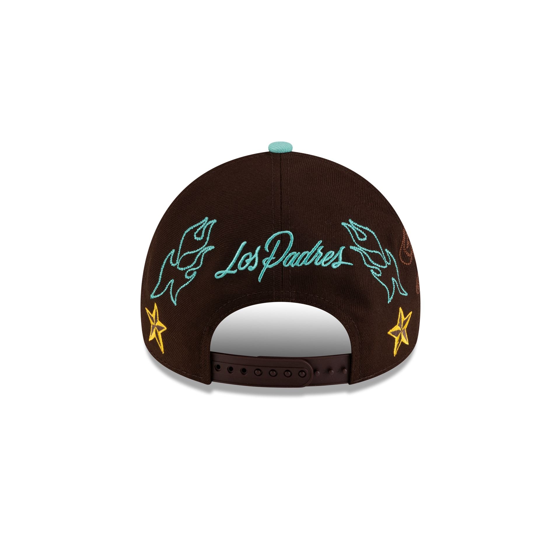Rótulos Bautista x San Diego Padres Wordmark 9FORTY A-Frame Snapback Hat