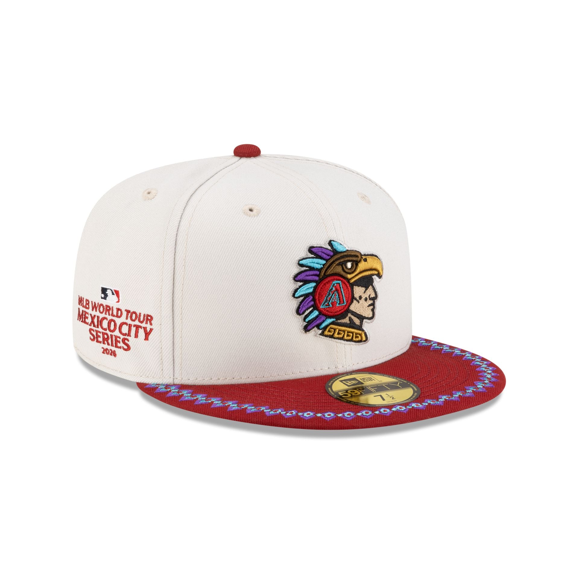 Arizona Diamondbacks 2026 MLB World Tour Mexico City Series 59FIFTY Fitted Hat
