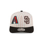MLB 2026 MLB World Tour Mexico City Series Arizona Diamondbacks vs. San Diego Padres Pinstripe 9SEVENTY Strech-Snap Hat