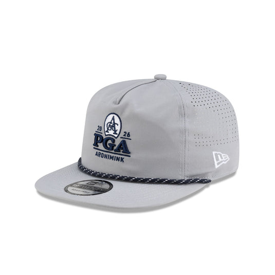 2026 PGA Championship Aronimink Performance Gray 19TWENTY Adjustable Hat - New Era Cap