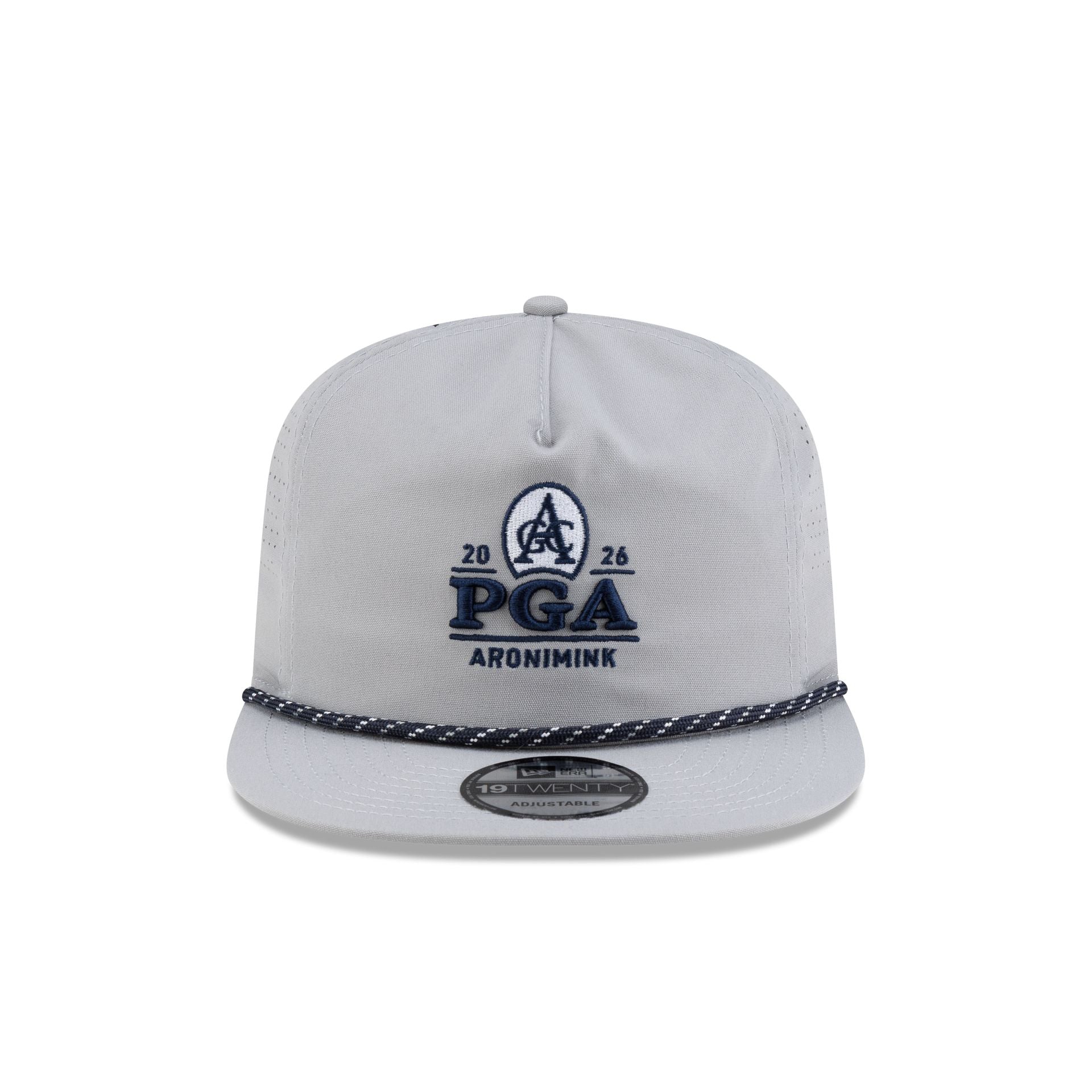 2026 PGA Championship Aronimink Performance Gray 19TWENTY Adjustable Hat