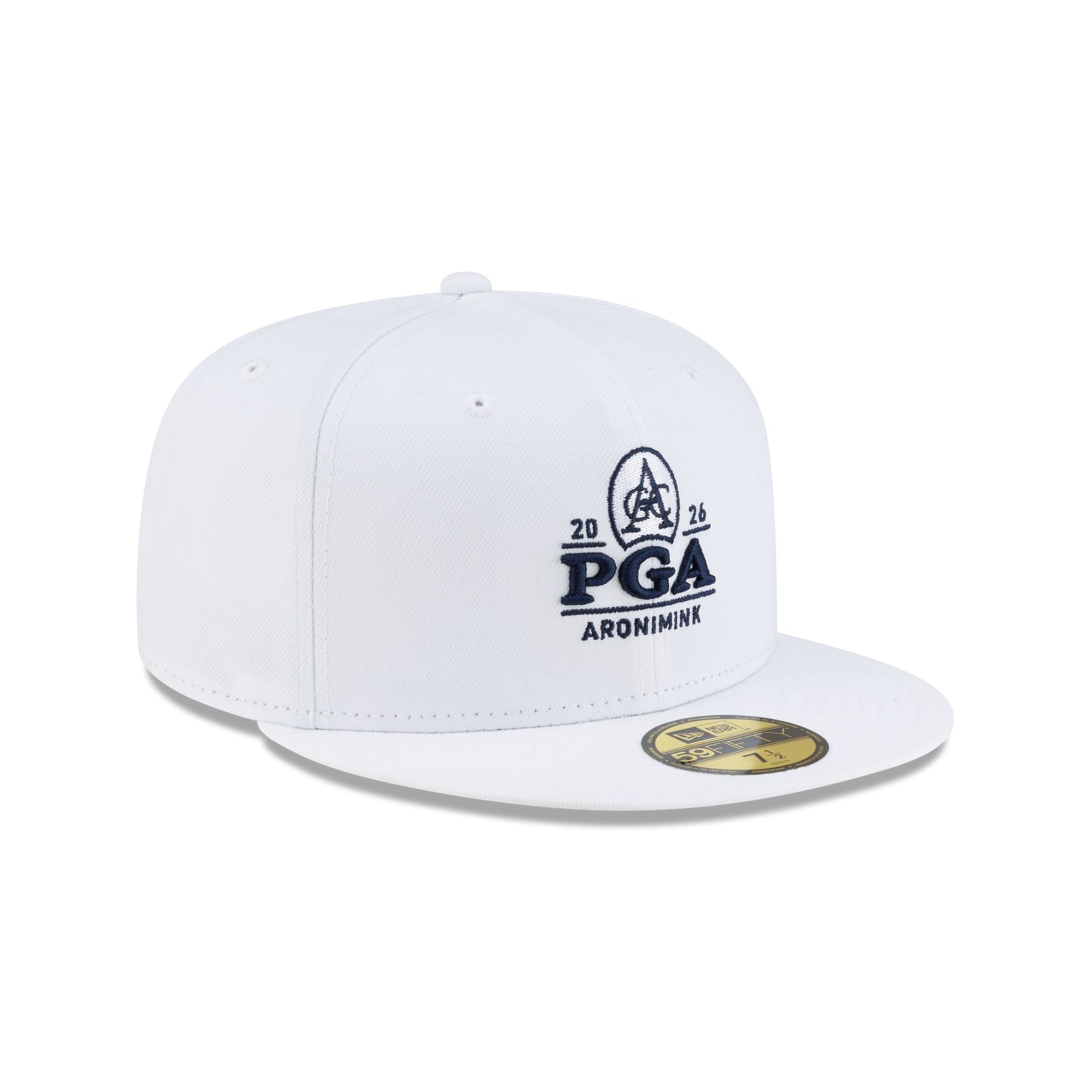 2026 PGA Championship Aronimink White 59FIFTY Fitted Hat – New Era Cap