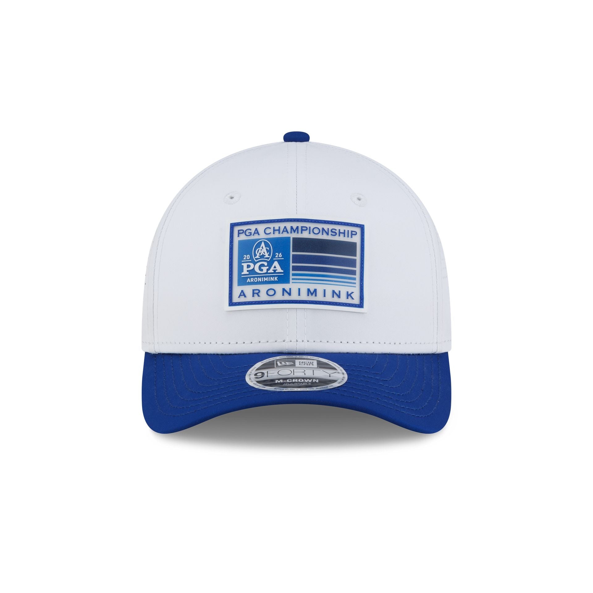 2026 PGA Championship Aronimink Performance White Royal 9FORTY M-Crown Snapback Hat