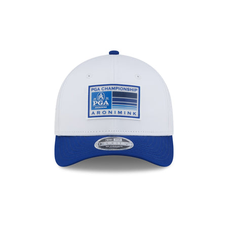 2026 PGA Championship Aronimink Performance White Royal 9FORTY M-Crown Snapback Hat