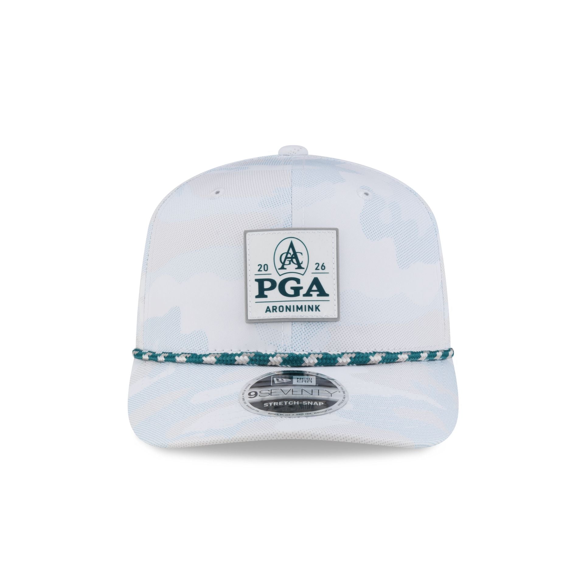 2026 PGA Championship Aronimink Green Camo 9SEVENTY Stretch-Snap Hat