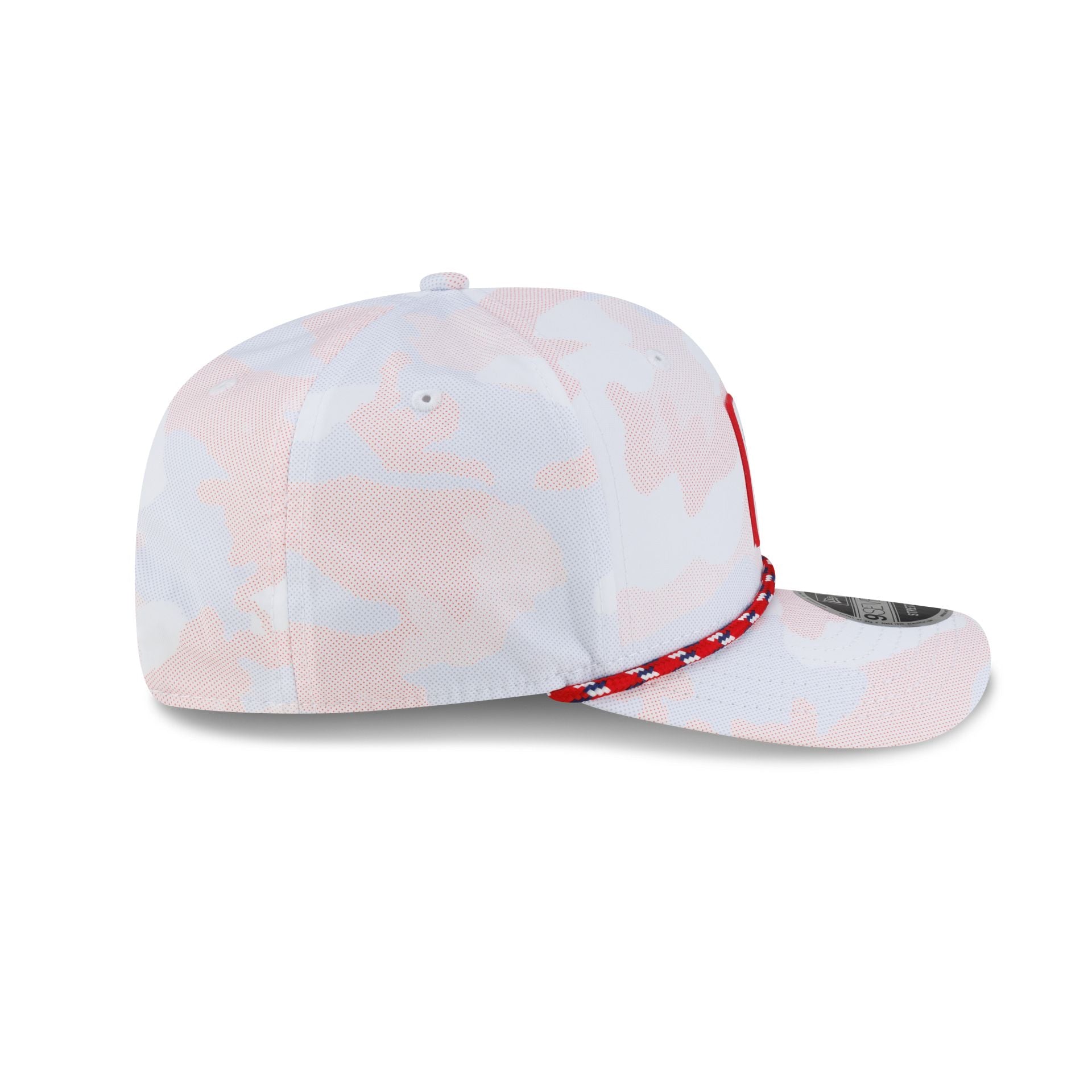 2026 PGA Championship Aronimink Scarlet Camo 9SEVENTY Stretch-Snap Hat
