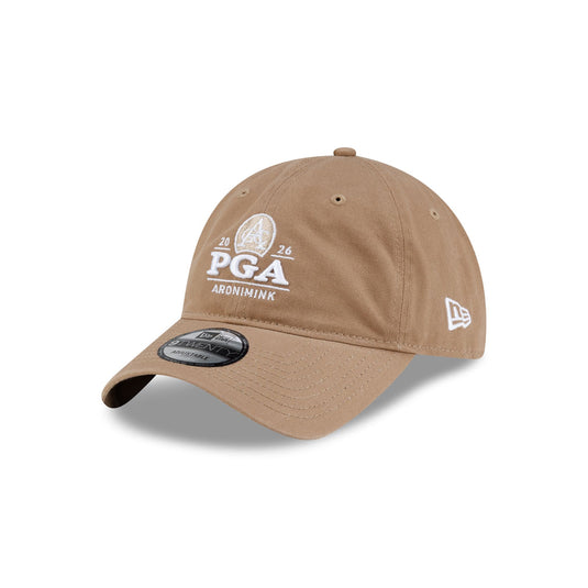 2026 PGA Championship Aronimink Khaki 9TWENTY Adjustable Hat - New Era Cap
