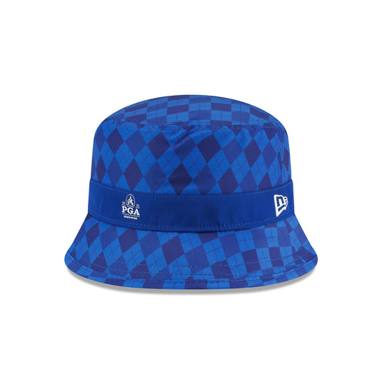 2026 PGA Championship Aronimink Light Royal Plaid Bucket Hat - New Era Cap