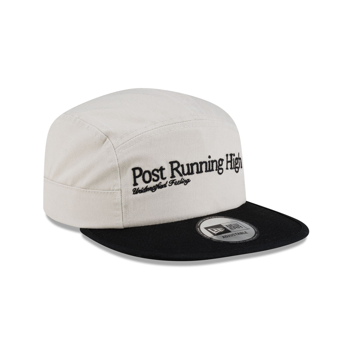 Hermanos Koumori Post Running High Script Stone Camper Adjustable Hat
