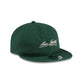 Hermanos Koumori Post Running High Script Green Retro Crown 9FIFTY Adjustable Hat