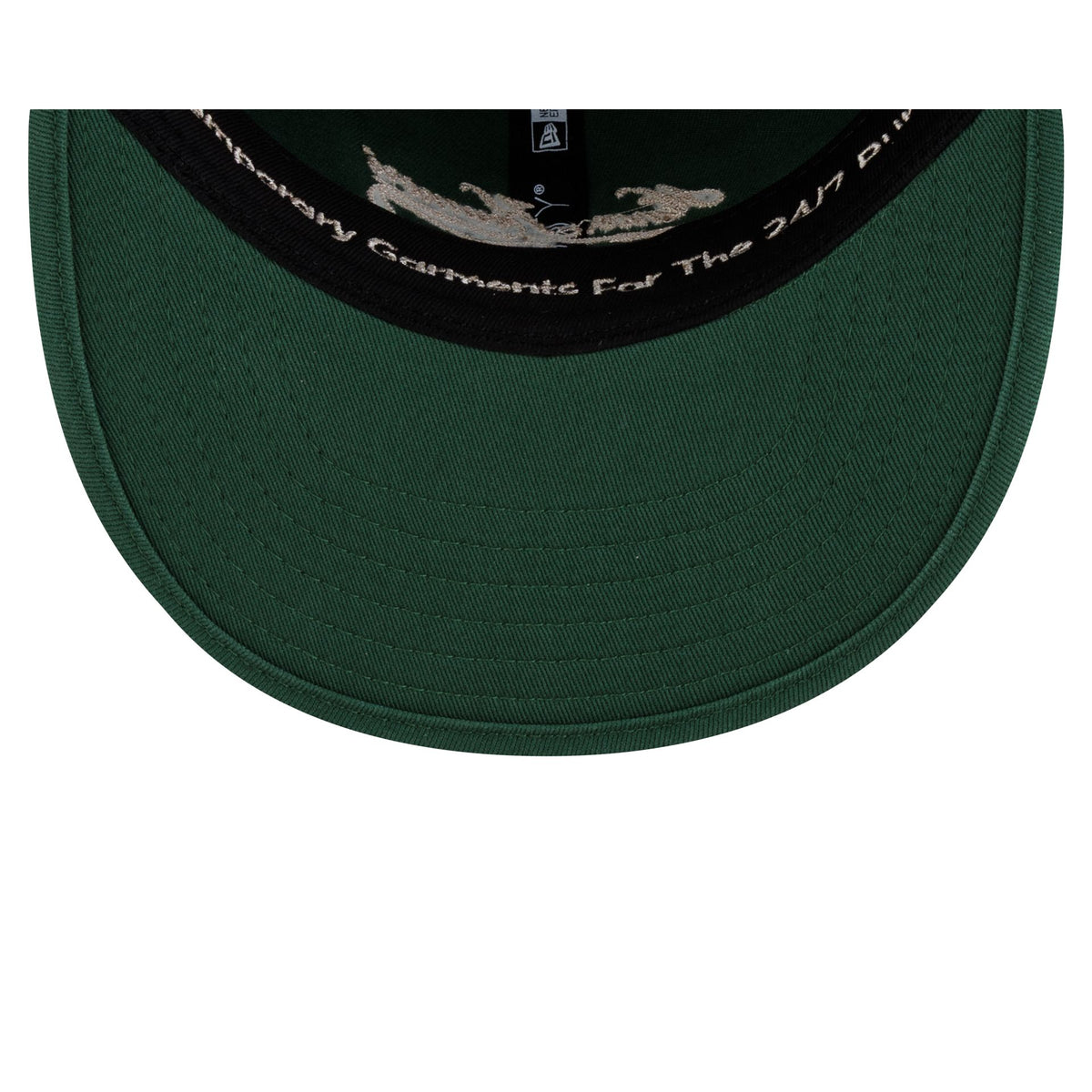Hermanos Koumori Post Running High Script Green Retro Crown 9FIFTY Adjustable Hat