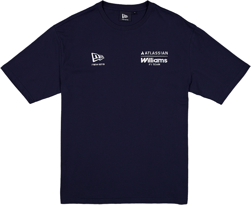2026 Silverstone Race Special Atlassian Williams F1 Team Oversized T-Shirt