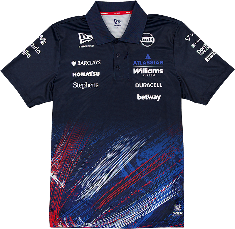 2026 Silverstone Race Special Atlassian Williams F1 Team Tech Polo