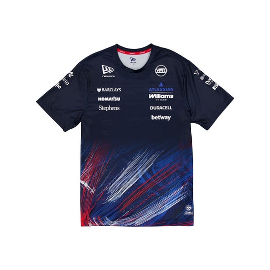 2026 Silverstone Race Special Atlassian Williams F1 Team Tech T-Shirt - New Era Cap