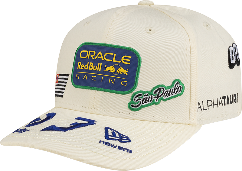 2026 Brazil Race Special Oracle Red Bull Racing Max Verstappen 9SEVENTY Stretch-Snap Hat
