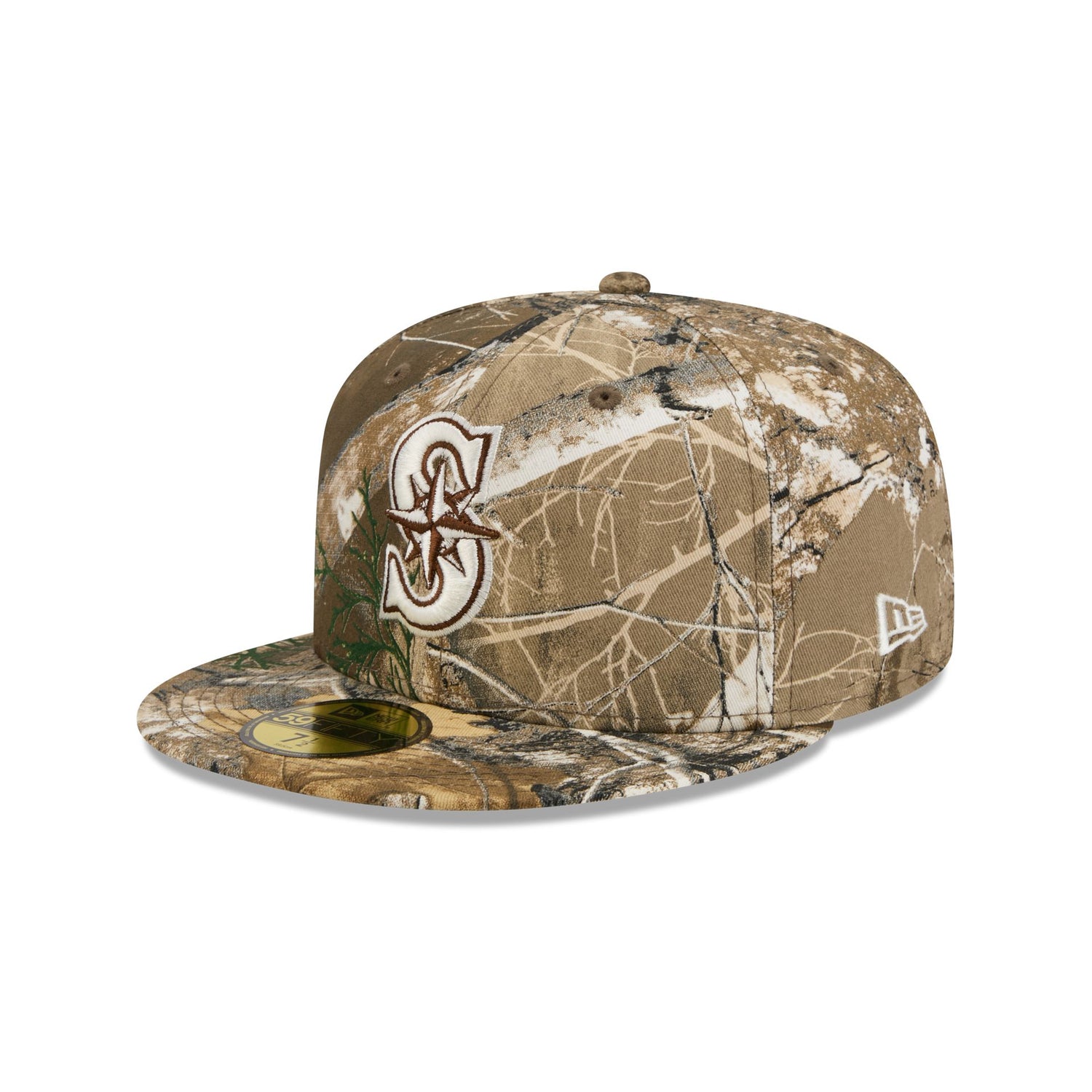 Seattle Mariners Realtree Basic 59FIFTY Fitted Hat
