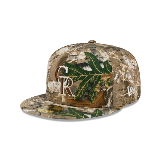 Colorado Rockies Realtree Basic 59FIFTY Fitted Hat - New Era Cap