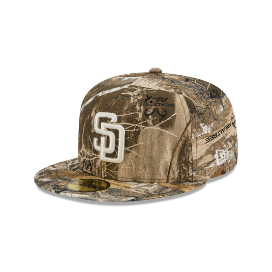 San Diego Padres Realtree Basic 59FIFTY Fitted Hat - New Era Cap