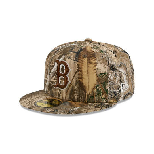Boston Red Sox Realtree Basic 59FIFTY Fitted Hat - New Era Cap