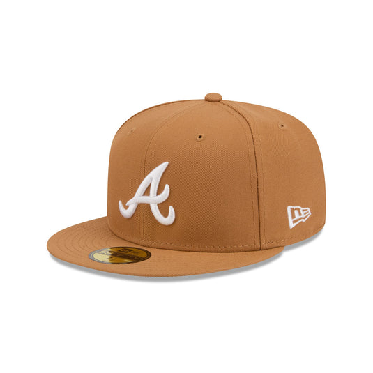 Atlanta Braves Bronze Basic 59FIFTY Fitted Hat - New Era Cap