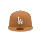 Los Angeles Dodgers Bronze Basic 59FIFTY Fitted Hat