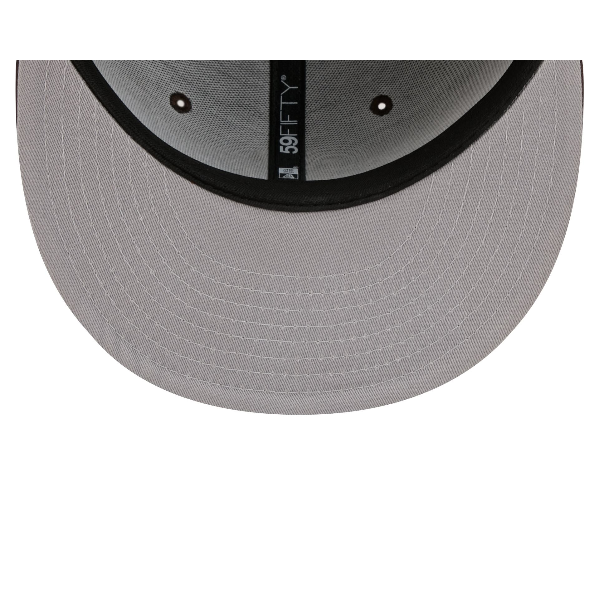 Los Angeles Dodgers Brown Basic 59FIFTY Fitted Hat
