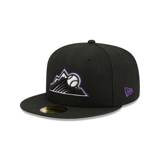 Colorado Rockies Black Basic 59FIFTY Fitted Hat - New Era Cap