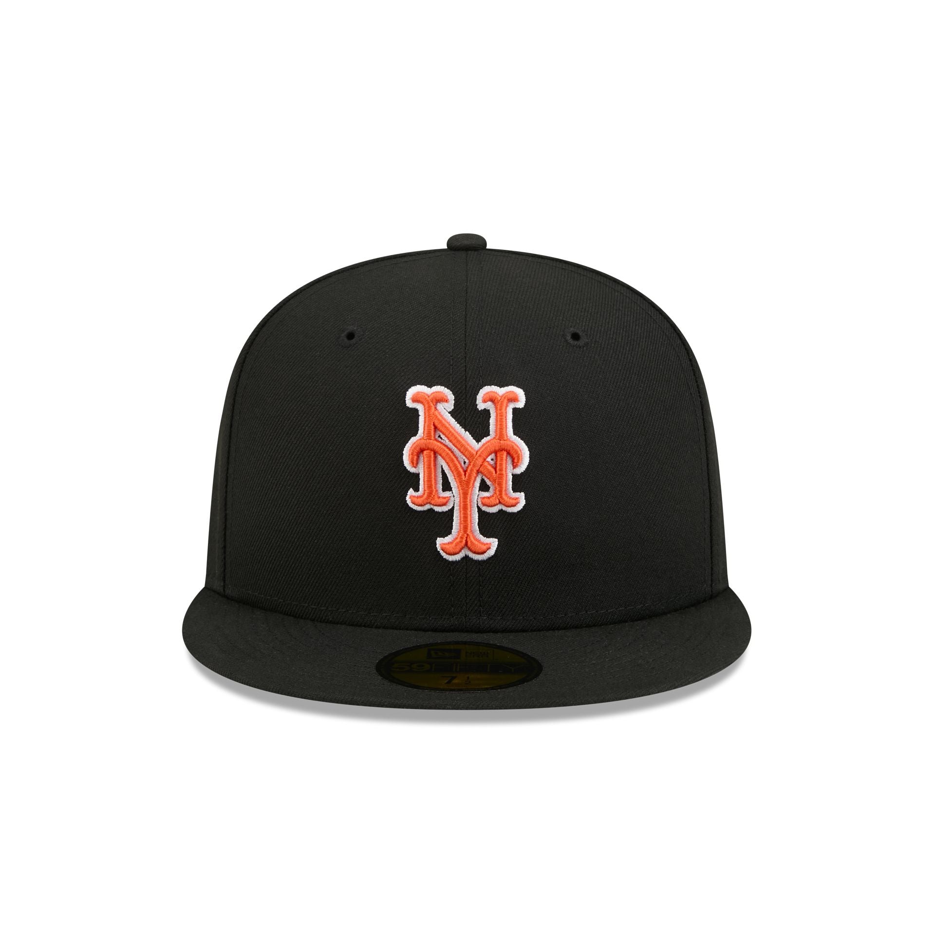 New York Mets Black Basic 59FIFTY Fitted Hat