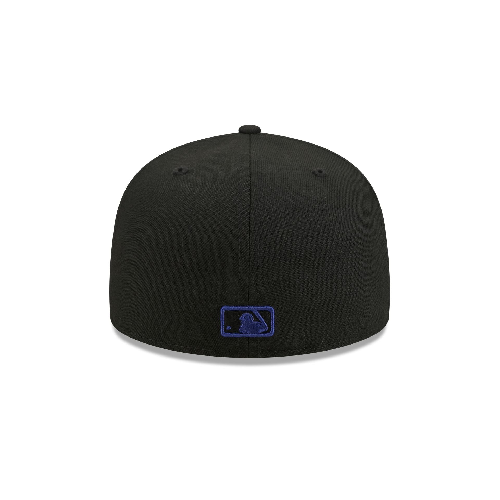 Los Angeles Dodgers Black Basic 59FIFTY Fitted Hat