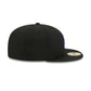 Los Angeles Dodgers Black Basic 59FIFTY Fitted Hat